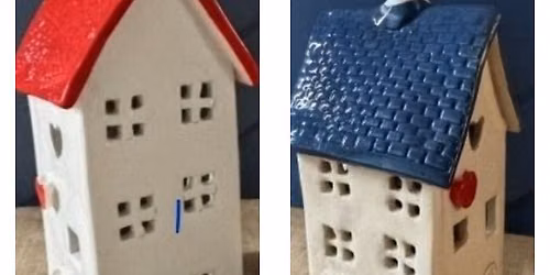 Pottery Tealight House