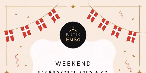 F\u00d8DSELSDAGS WEEKEND I EMSO\ud83c\udde9\ud83c\uddf0