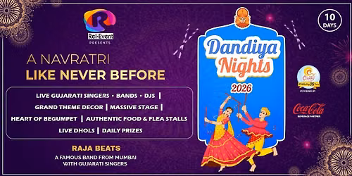 Dandiya Nights 2026-Police Hockey Stadium Begumpet