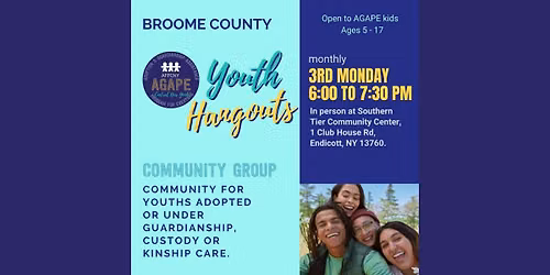 AGAPE Central New York\u2019s Youth Hangouts for Broome County 