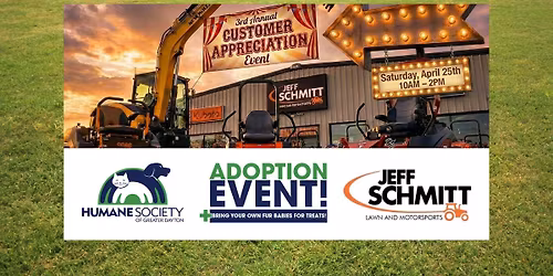 Jeff Schmitt Customer Appreciation Day & Adoption Event