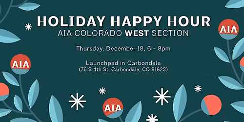 West Section Holiday Happy Hour