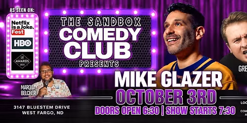 Comedy Night at The Sandbox ft. Mike Glazer
