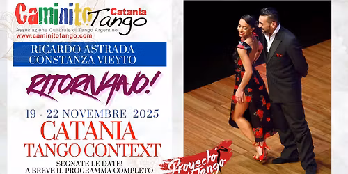 Catania Tango Context - Speciale Champions - Ricardo Astrada & Constanza Vieyto