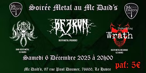 Concert Metal Mc Daid's