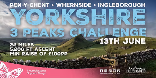 The AMF Yorkshire 3 Peaks Challenge
