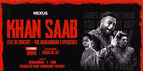 Khan Saab - Live In Concert