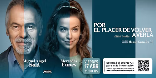 POR EL PLACER DE VOLVER A VERLA | Teatro Coliseo Podest\u00e1