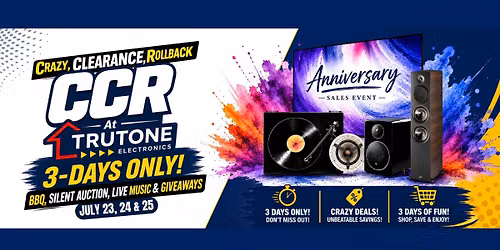 Trutone Electronics CCR Event - Crazy, Clearance, Rollback! 