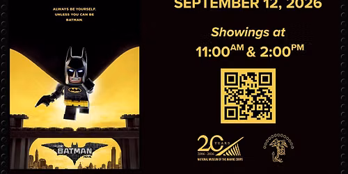 Watch LEGO Batman at The National Museum of the Marine Corps