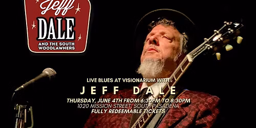 Live Blues at Visionarium with Jeff Dale