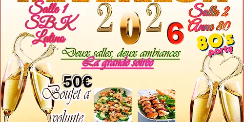 \ud83e\udd42 REVEILLON LATINO 50\u20ac MENU A VOLONTE \ud83c\udf84