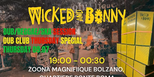 Dub Club Thursday Special Zoona Magnifique Bolzano
