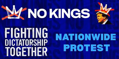 NO KINGS - Fighting Dictatorship Together