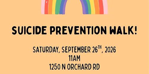 \u201cTomorrow Will Be Beautiful\u201d Suicide Prevention Walk