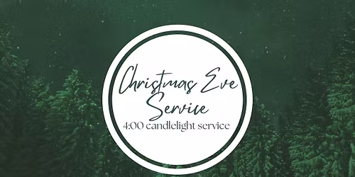Christmas Eve candlelight service