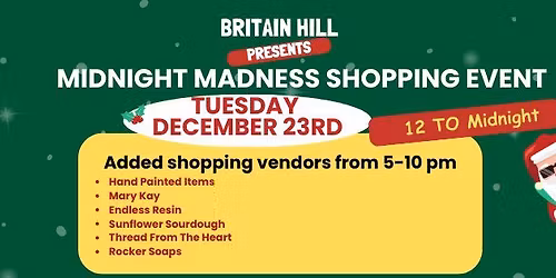 Midnight Madness Event at Britain Hill