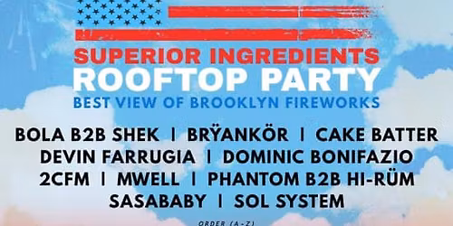 Superior Frequencies: Brooklyn\u2019s 250th July 4th Rooftop Takeover