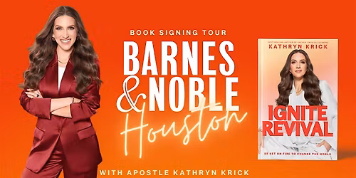 HOUSTON BOOK SIGNING - Barnes & Noble Book Tour