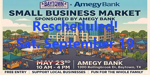 Small Business Market sponsored by Amegy Bank -1300 Rollingbrook
