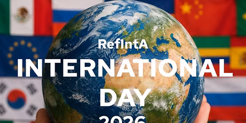 RefIntA International Day 2026 \ud83c\udf0f\ud83c\udf0e\ud83c\udf0d
