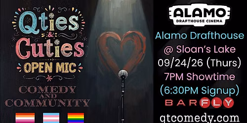 QTs & Cuties Comedy Open Mic