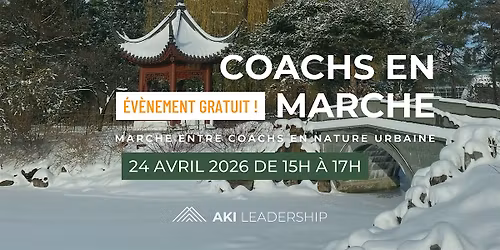 Coachs en marche \u00e0 Montr\u00e9al le vendredi 24 avril