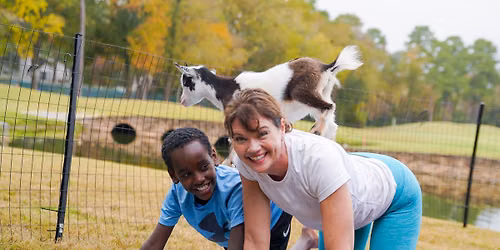 Goat Yoga @ The Woodlands Resort