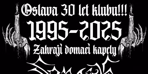 PARLAMENT CLUB slaví 30 let...!!!!!!