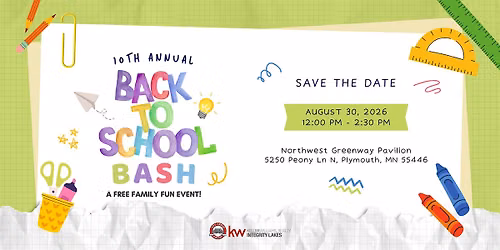 10th Annual Back to School Bash