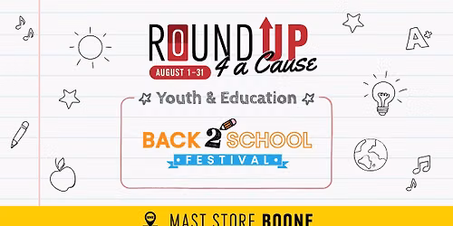 RoundUP for Youth & Education: Support the Back 2 School Festival