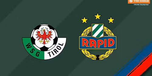 BL, 13. Runde: WSG Tirol \u2013 SK Rapid