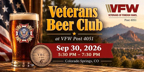 Veterans Beer Club at VFW 4051