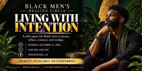 Black Men\u2019s Healing Circle- October 11, 2026