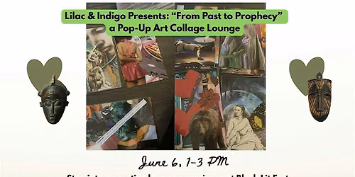 Lilac & Indigo Presents: a Pop-Up Art Collage Lounge
