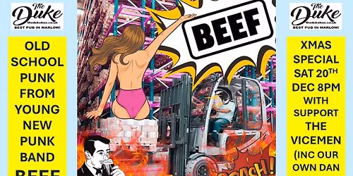 BEEF + support THE VICEMEN