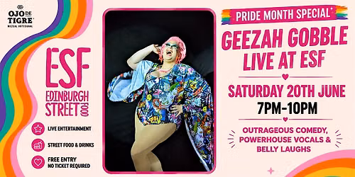 Geezah Gobble Live at Edinburgh Street Food