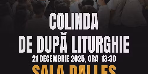 Colinda de dup\u0103 Liturghie - TRONOS JUNIOR