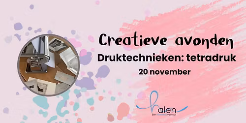 CREA-AVOND - DRUKTECHNIEKEN: TETRADRUK