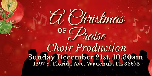 A Christmas of Praise Choir Production
