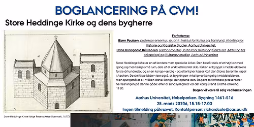 BOGLANCERING P\u00c5 CVM! Store Heddinge Kirke og dens bygherre