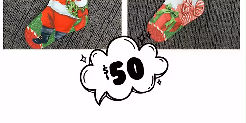 Kids Christmas Stocking Sewing class