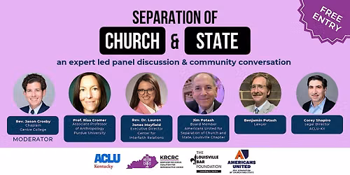 Community Conversation: Separation of Church & State
