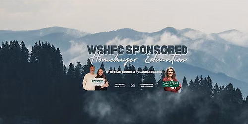 WSHFC Sponsored Homebuyer Education Class 9. 20. 2026