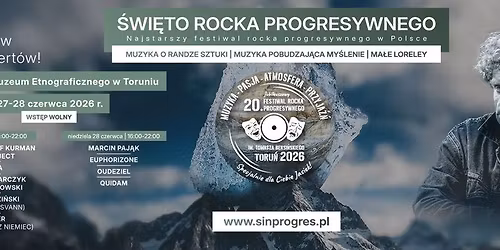 20 Festiwal Rocka Progresywnego im Tomasza Beksi\u0144skiego w Toruniu