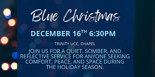 Blue Christmas Service