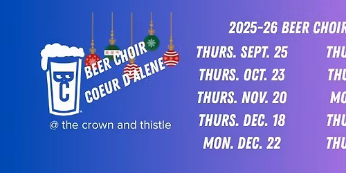 Beer Choir CDA-December Meeting #2