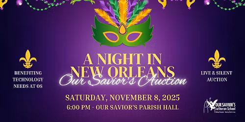 A Night in New Orleans: Our Savior\u2019s Auction