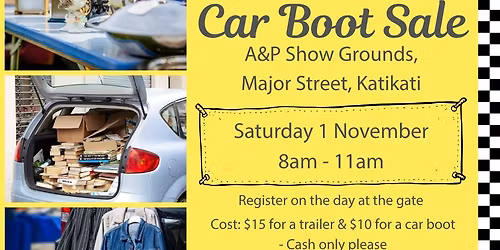 A&P Society Car Boot Sale