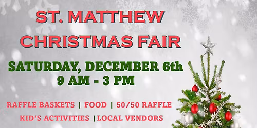 Saint Matthew Christmas Fair